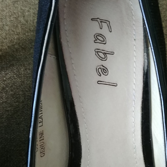 Black leather shoes, size 38 - Picture 4 of 13